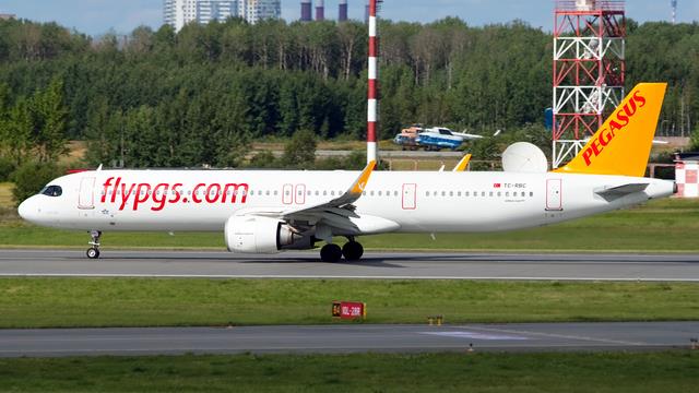 TC-RBC:Airbus A321:Pegasus Airlines